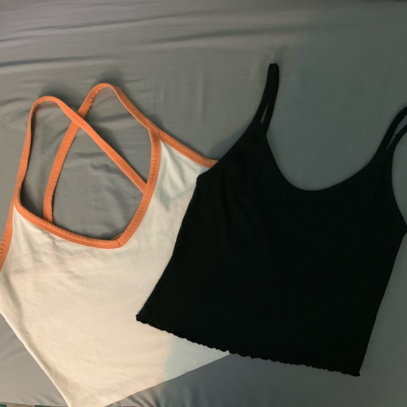 PacSun Tops - White & Black Tank Top Bundle